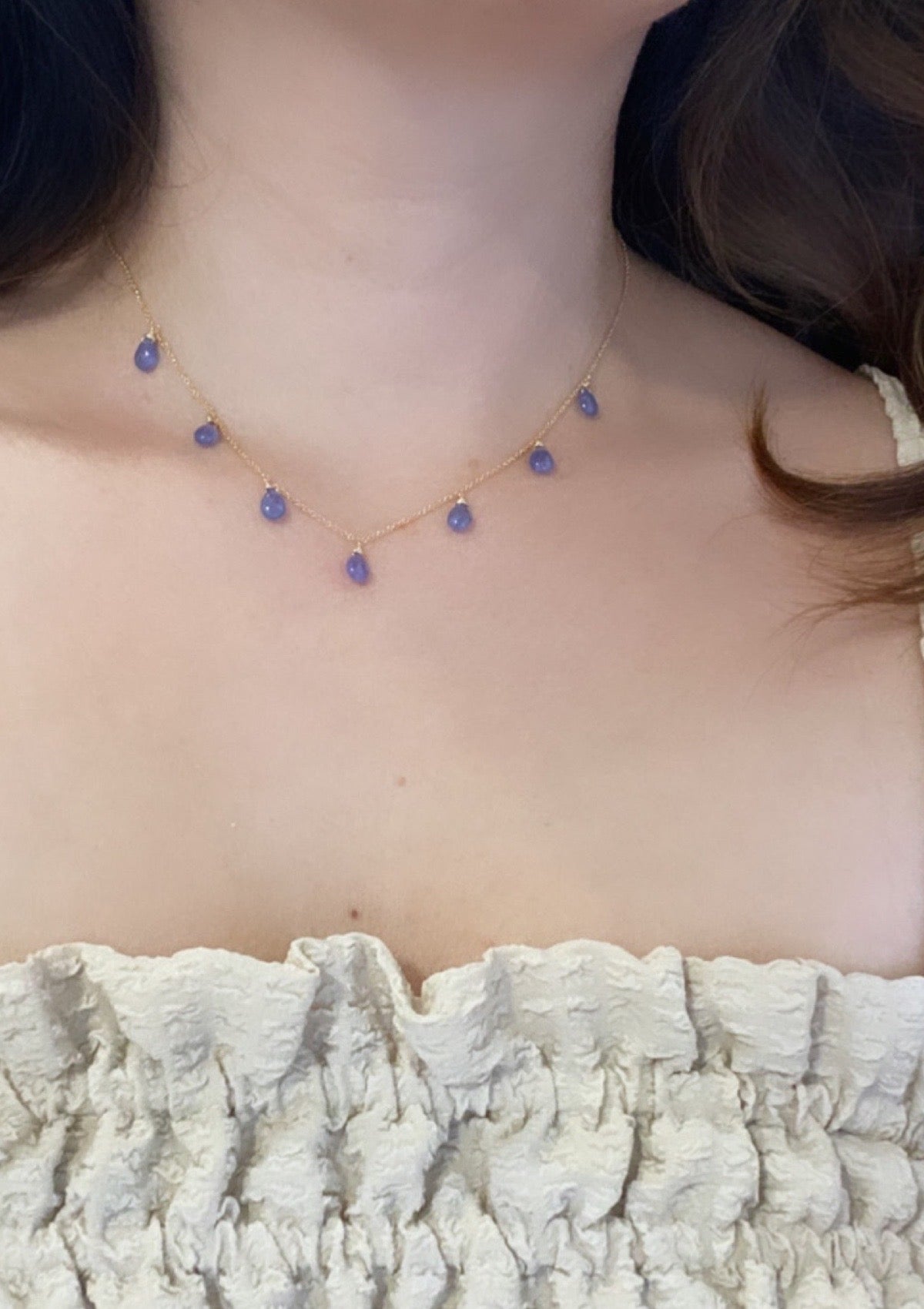 Tanzanite Princess Necklace ERIJEWELRY
