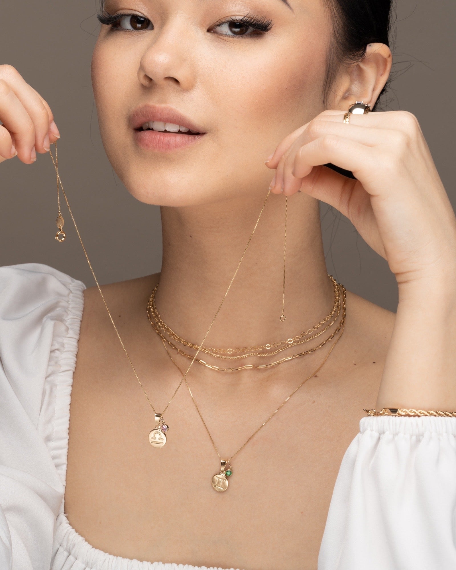 Scorpio Zodiac Necklace ERIJEWELRY