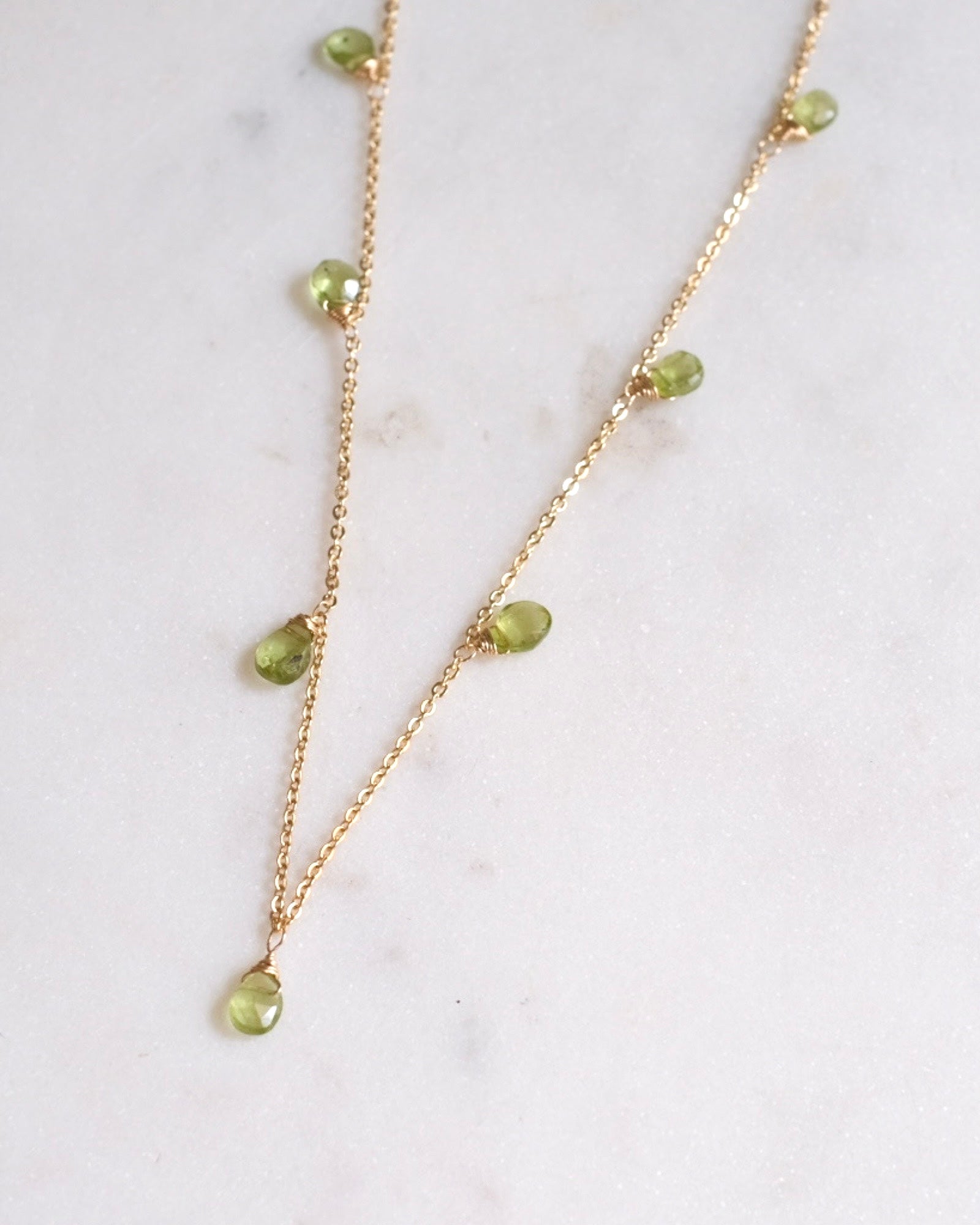 Peridot Princess Necklace ERIJEWELRY