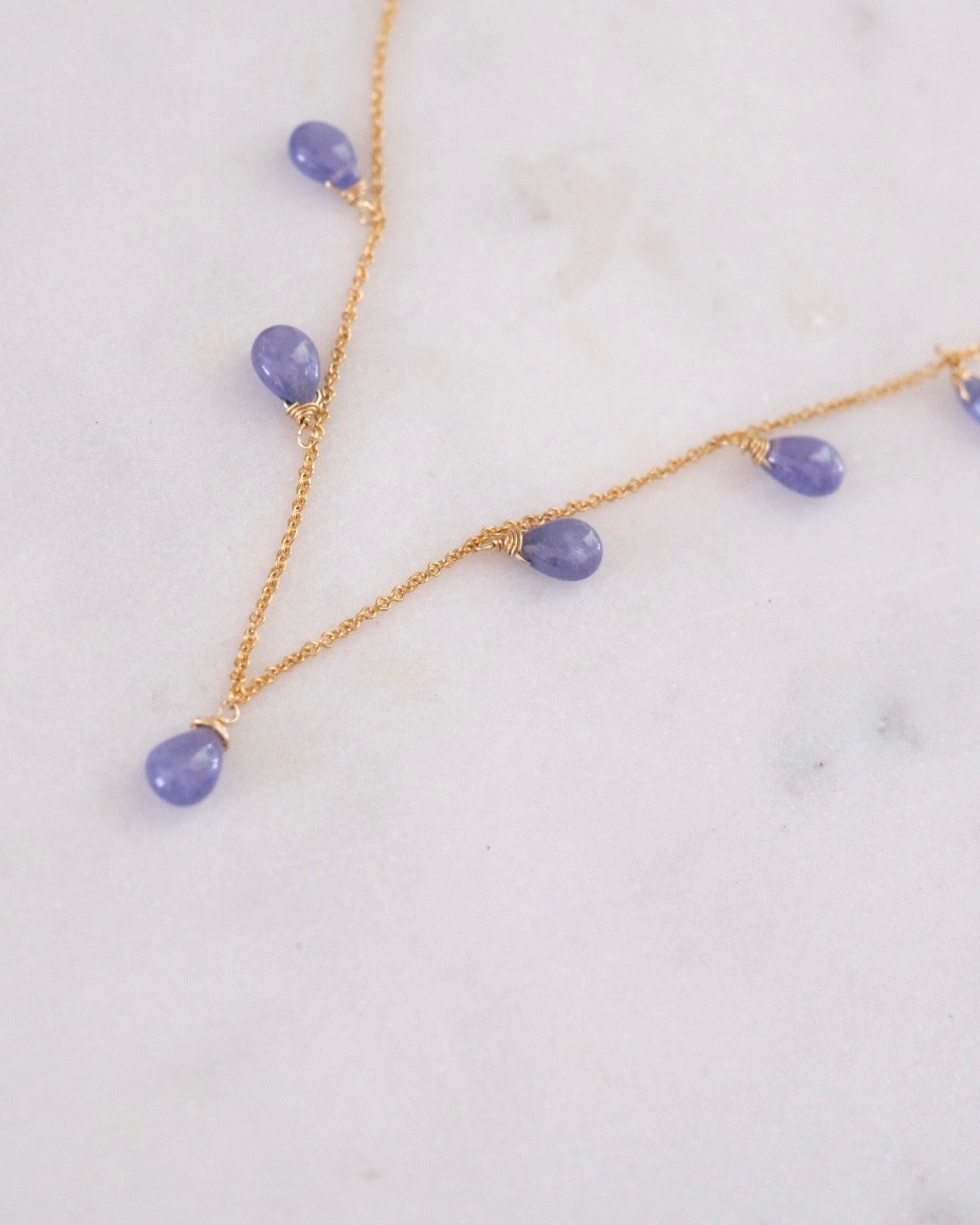 Tanzanite Princess Necklace ERIJEWELRY