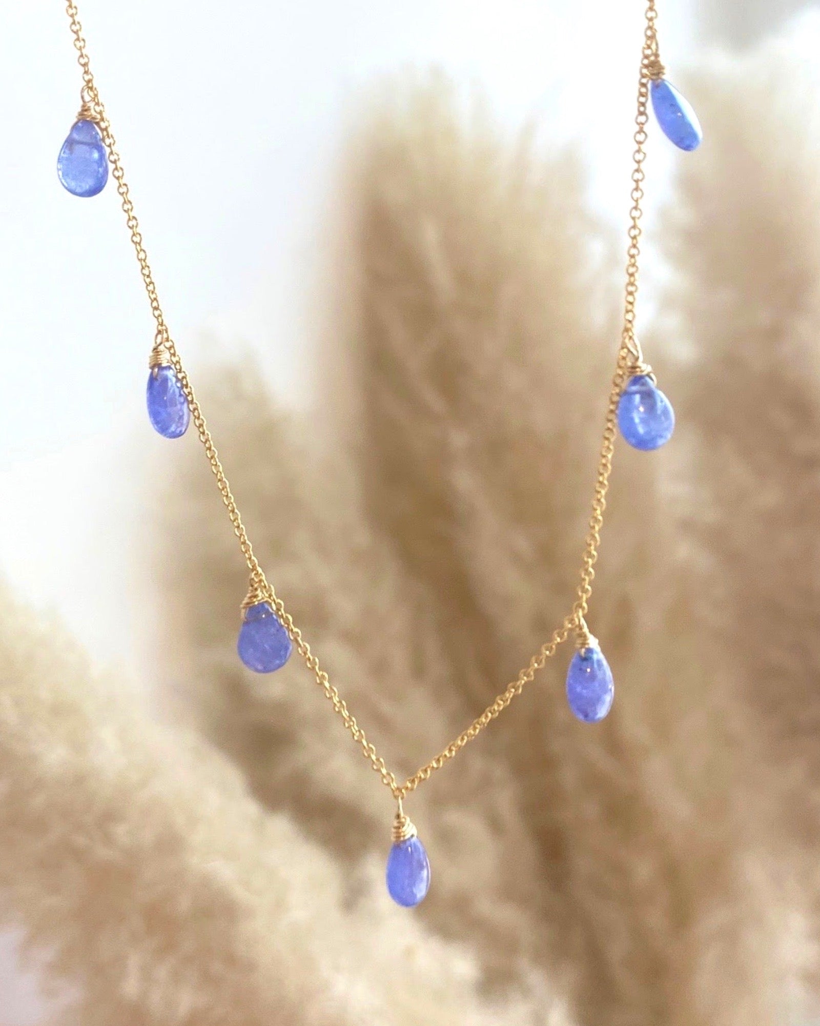 Tanzanite Princess Necklace ERIJEWELRY