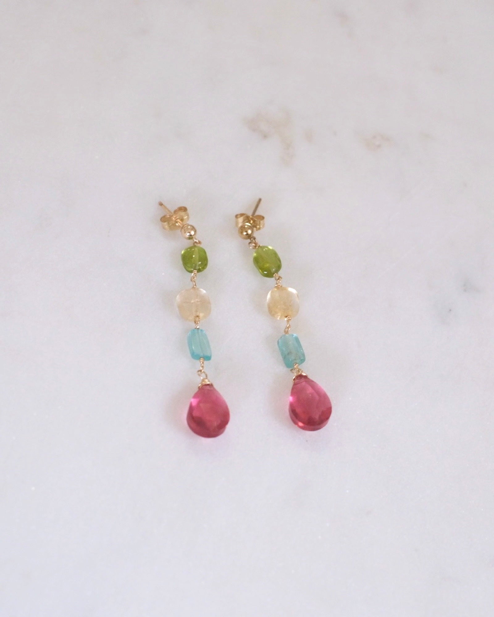 Tourmaline Tropical Earrings ERIJEWELRY