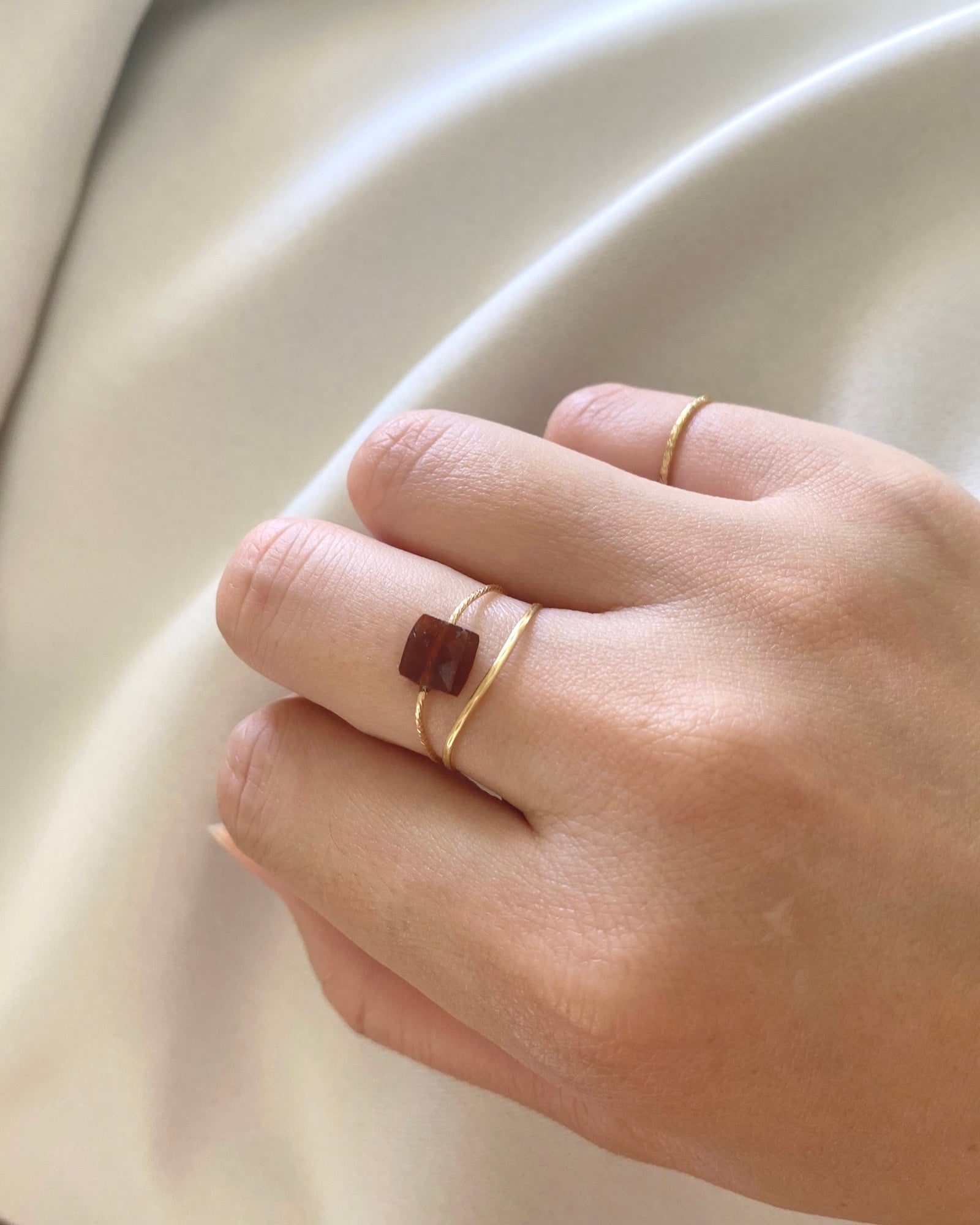 Daily Serenity Rings Square ERIJEWELRY