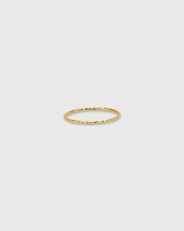 Stackable Sparkle Pinky Ring