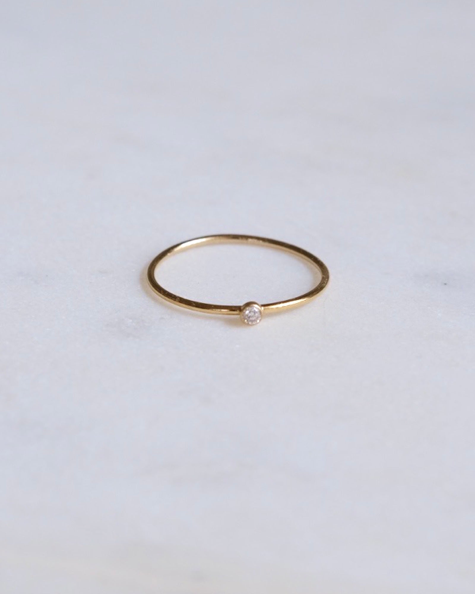 Shiny CZ Petite Ring ERIJEWELRY