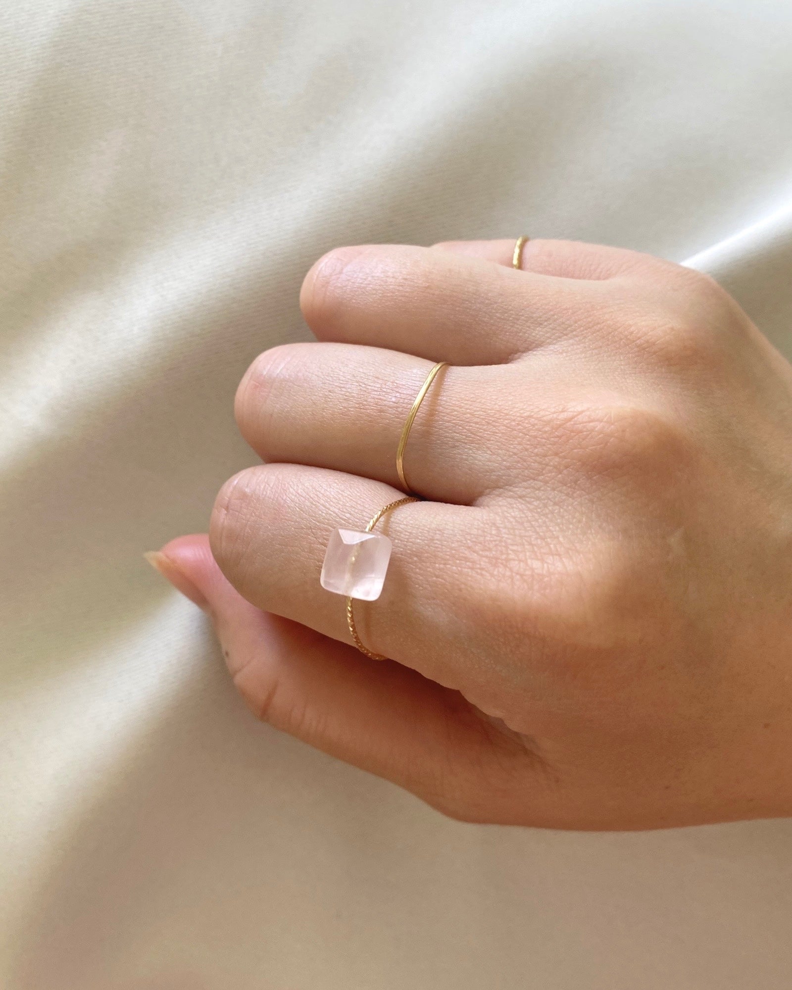 Daily Serenity Rings Square ERIJEWELRY