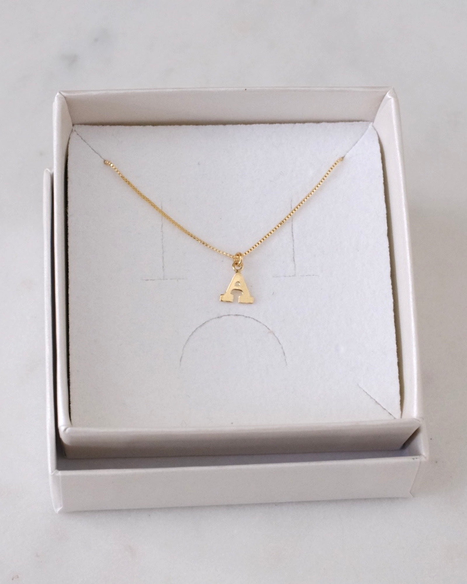 Personalised Initial letter Necklace ERIJEWELRY