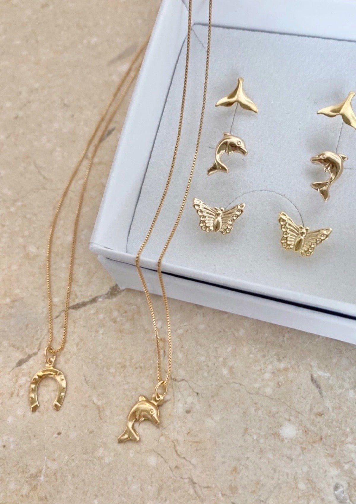 Dolphin Necklace ERIJEWELRY