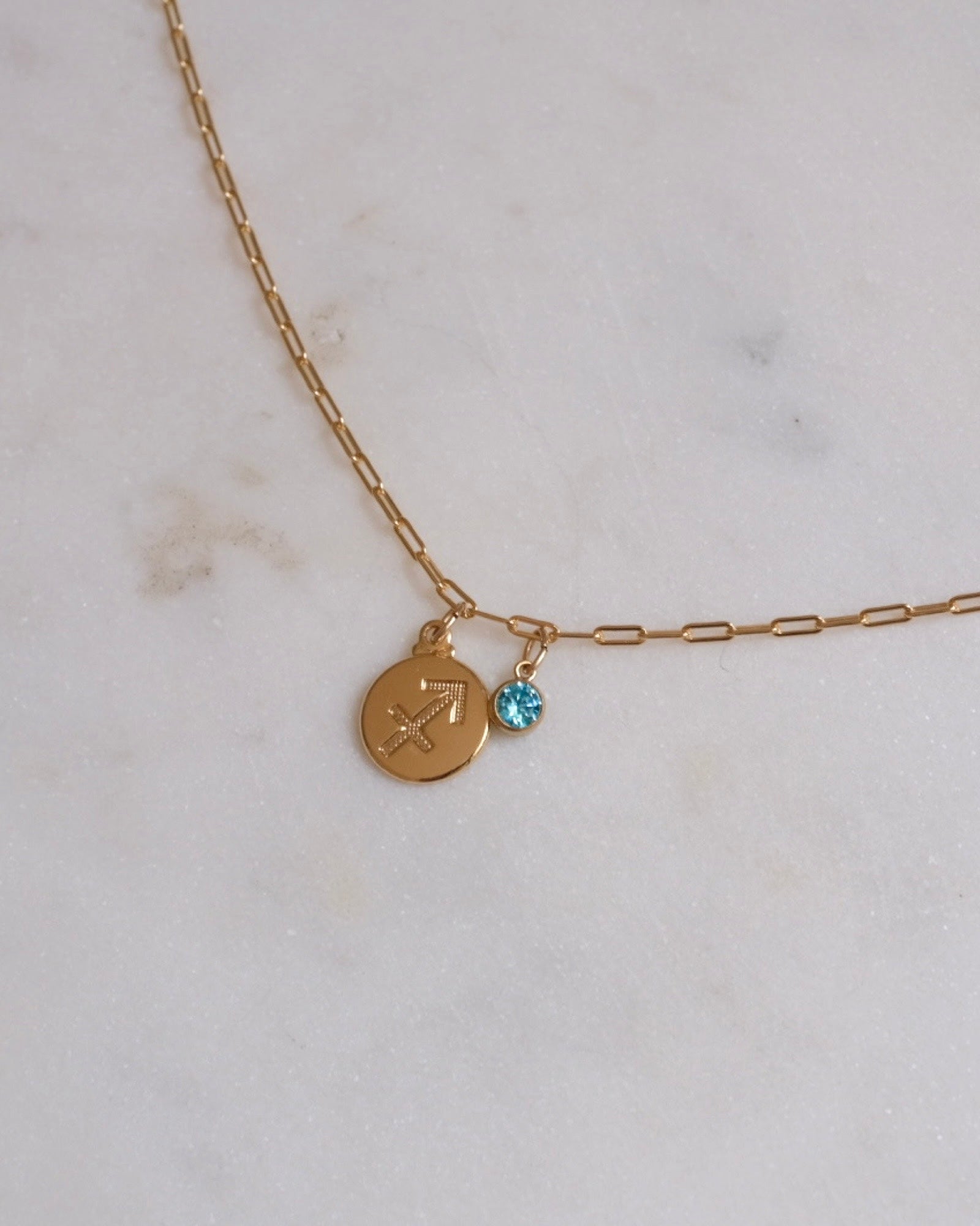 Sagittarius Zodiac Anklet ERIJEWELRY