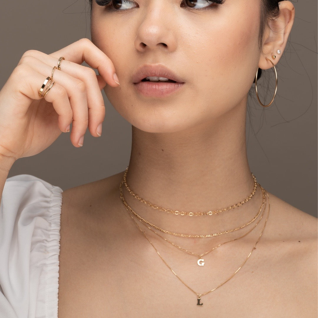 Gold infinity hoop earrings ERIJEWELRY