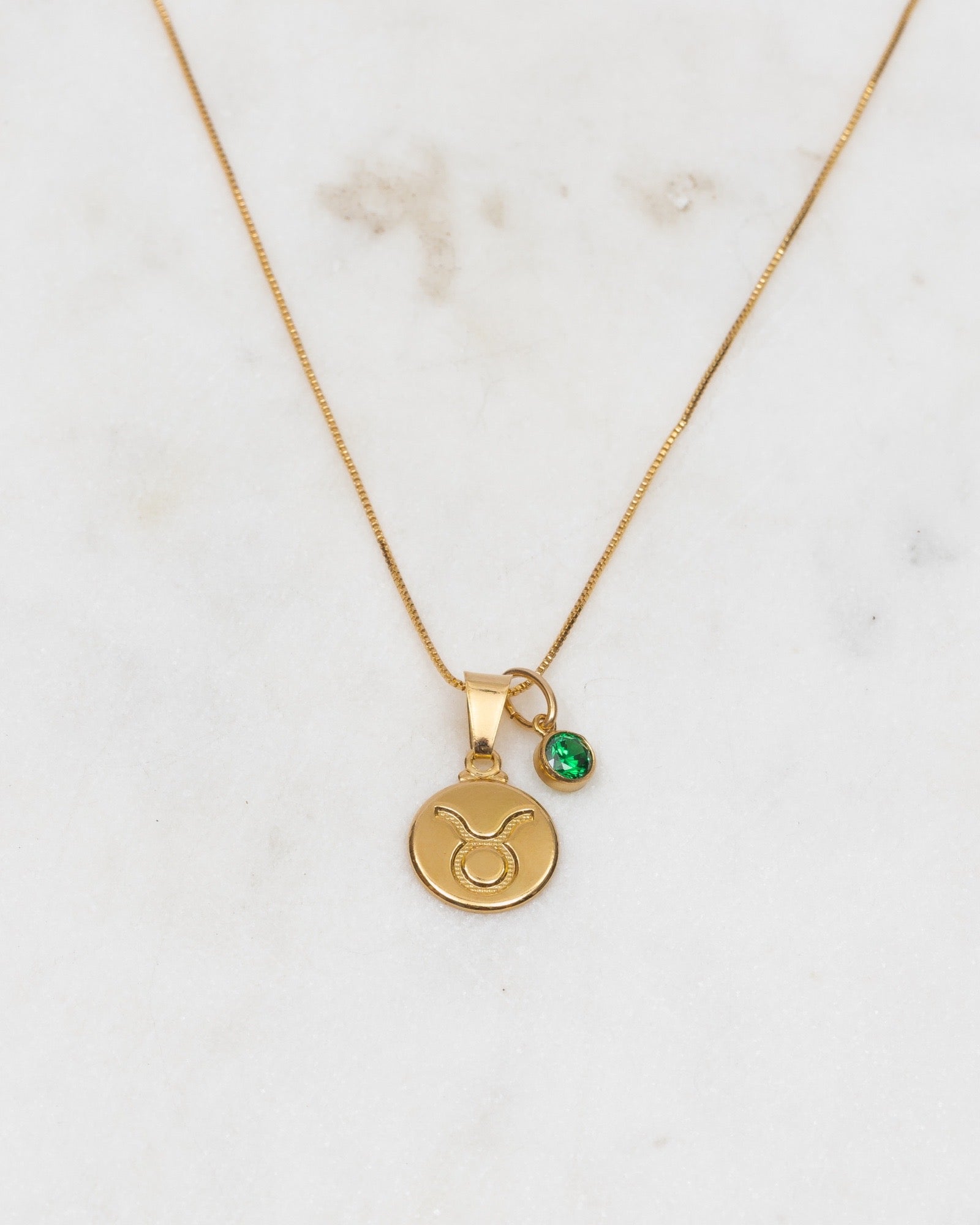 Taurus Zodiac Necklace ERIJEWELRY