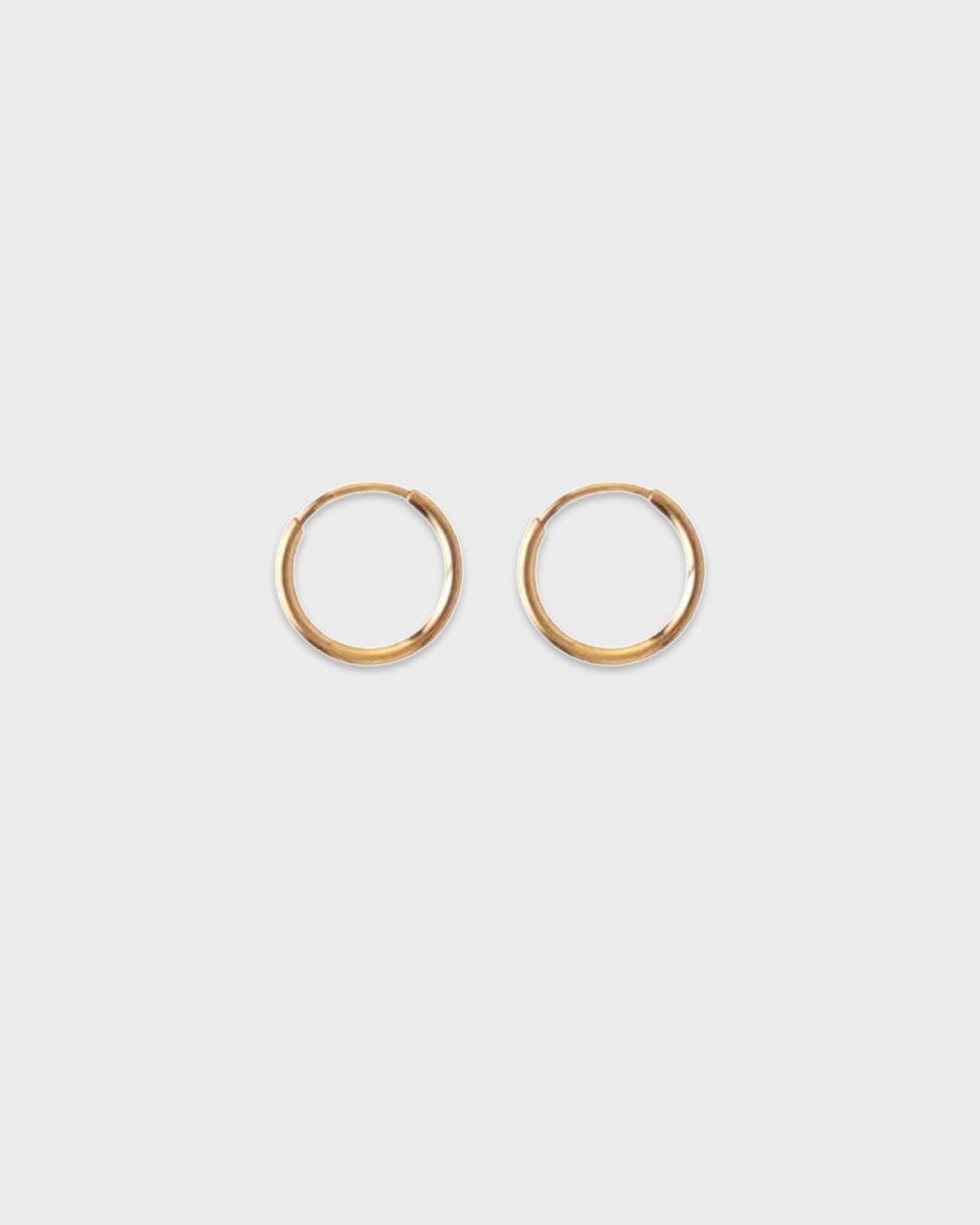 Petite Infinity Hoops (12mm) ERIJEWELRY