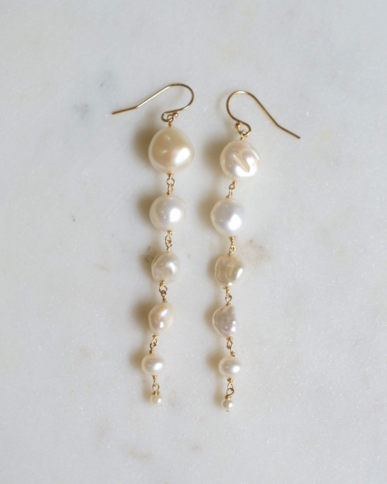 Pearl Bloom Earrings ERIJEWELRY