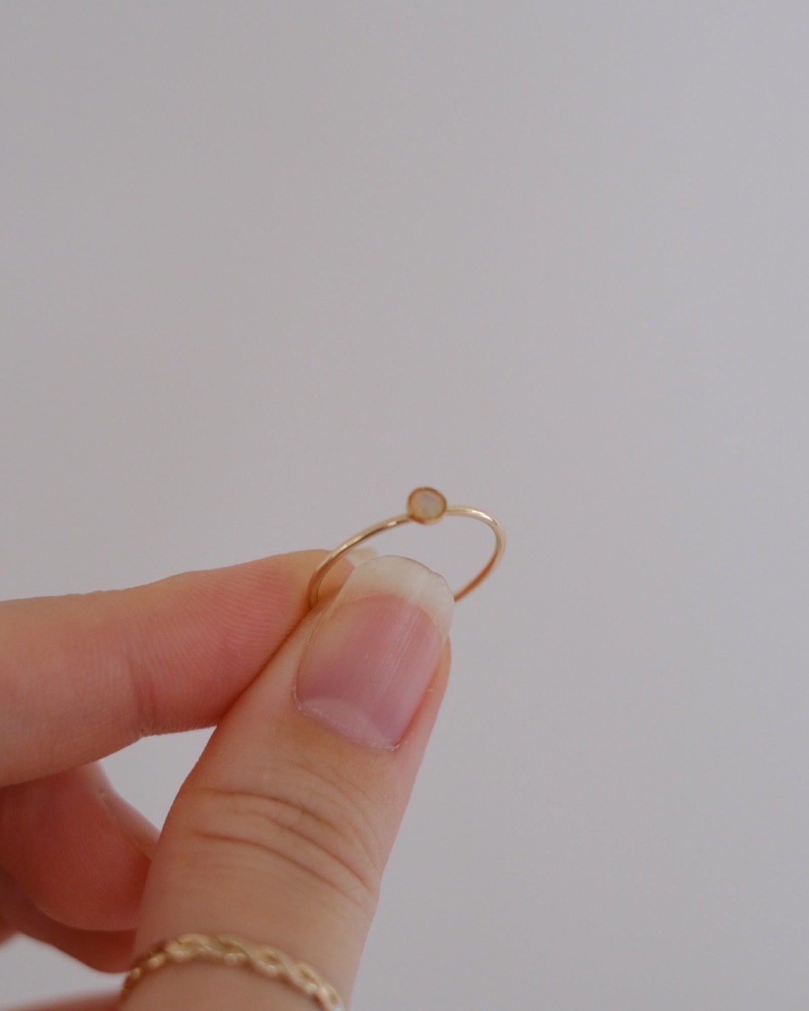 Opal ring ERIJEWELRY