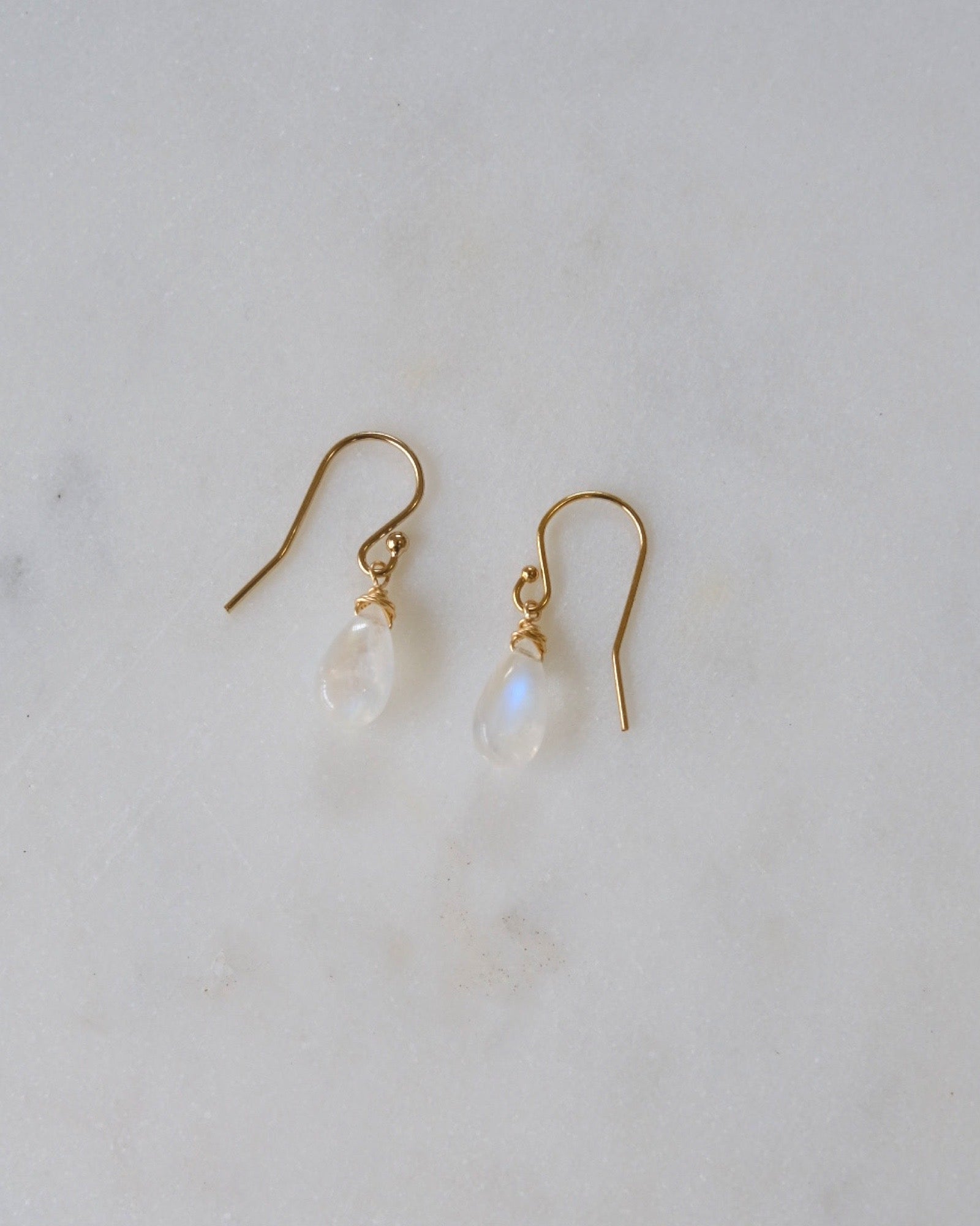 Moonstone Drop Earrings ERIJEWELRY