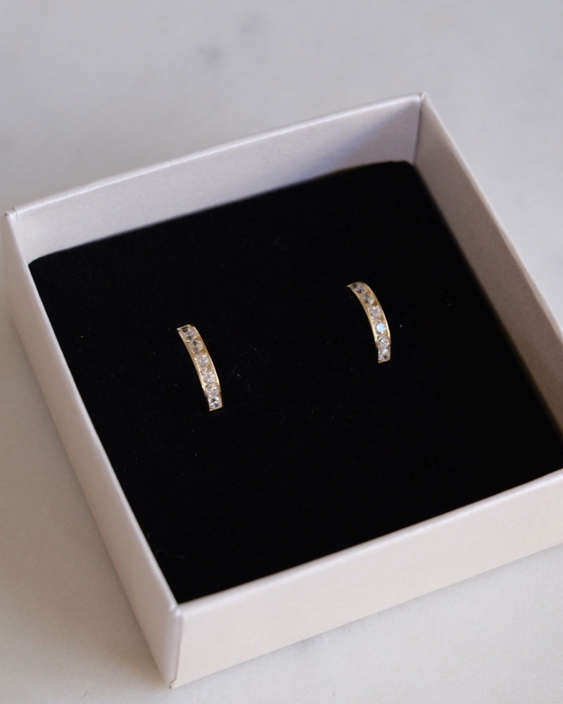 14K Miranda hoop earrings - ERIJEWELRY