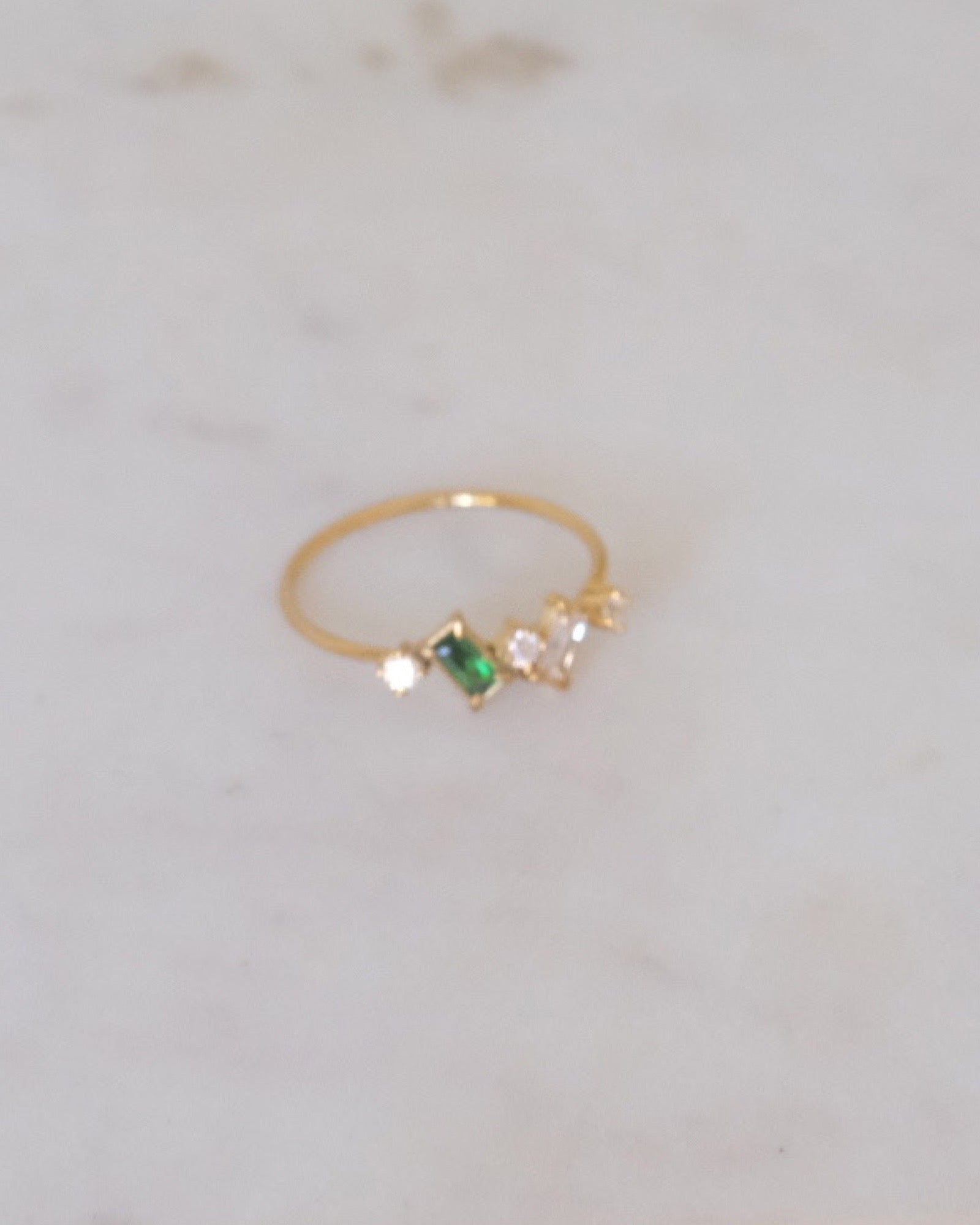 Dew Green Ring