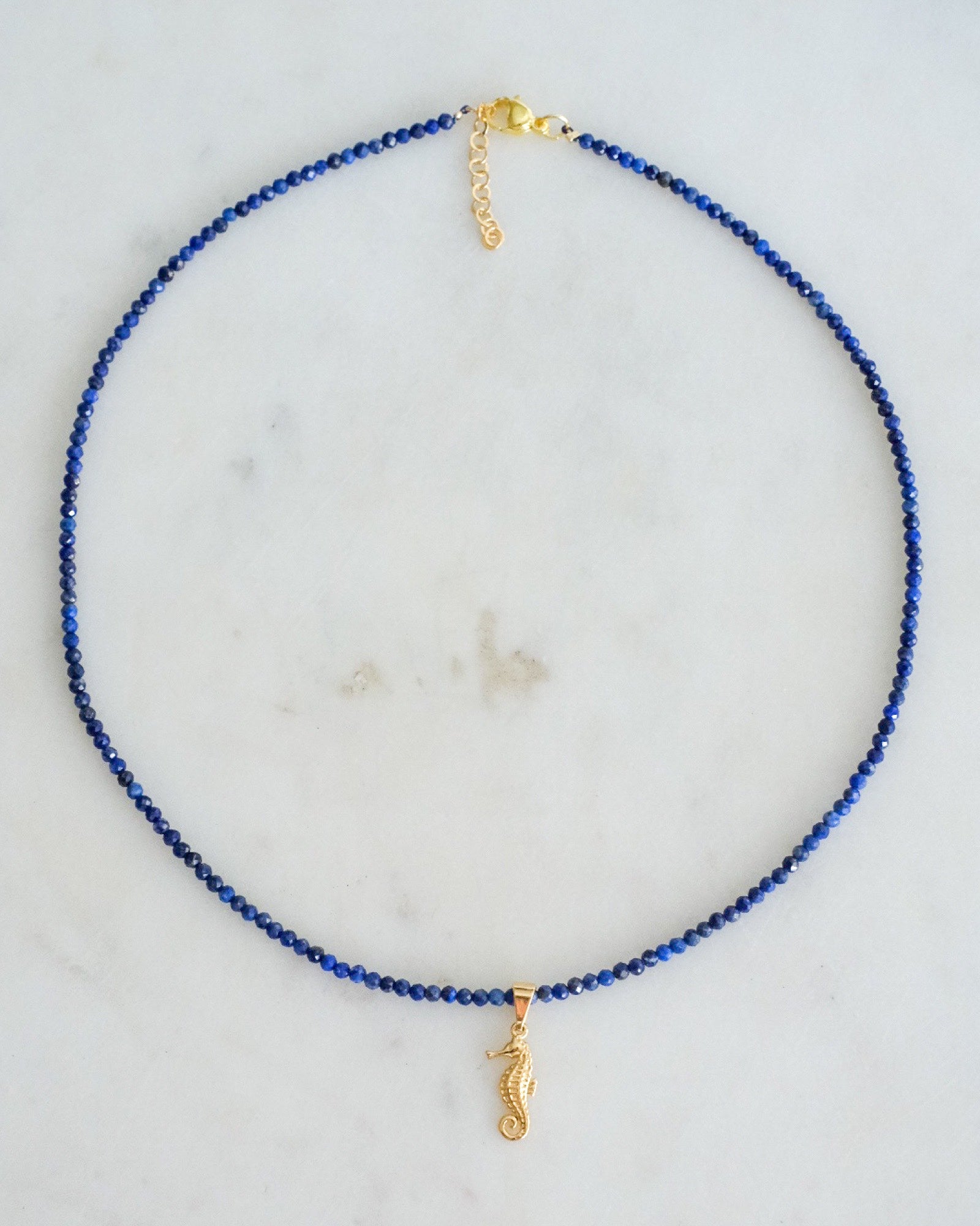 Lapis lazuli Boho Necklace
