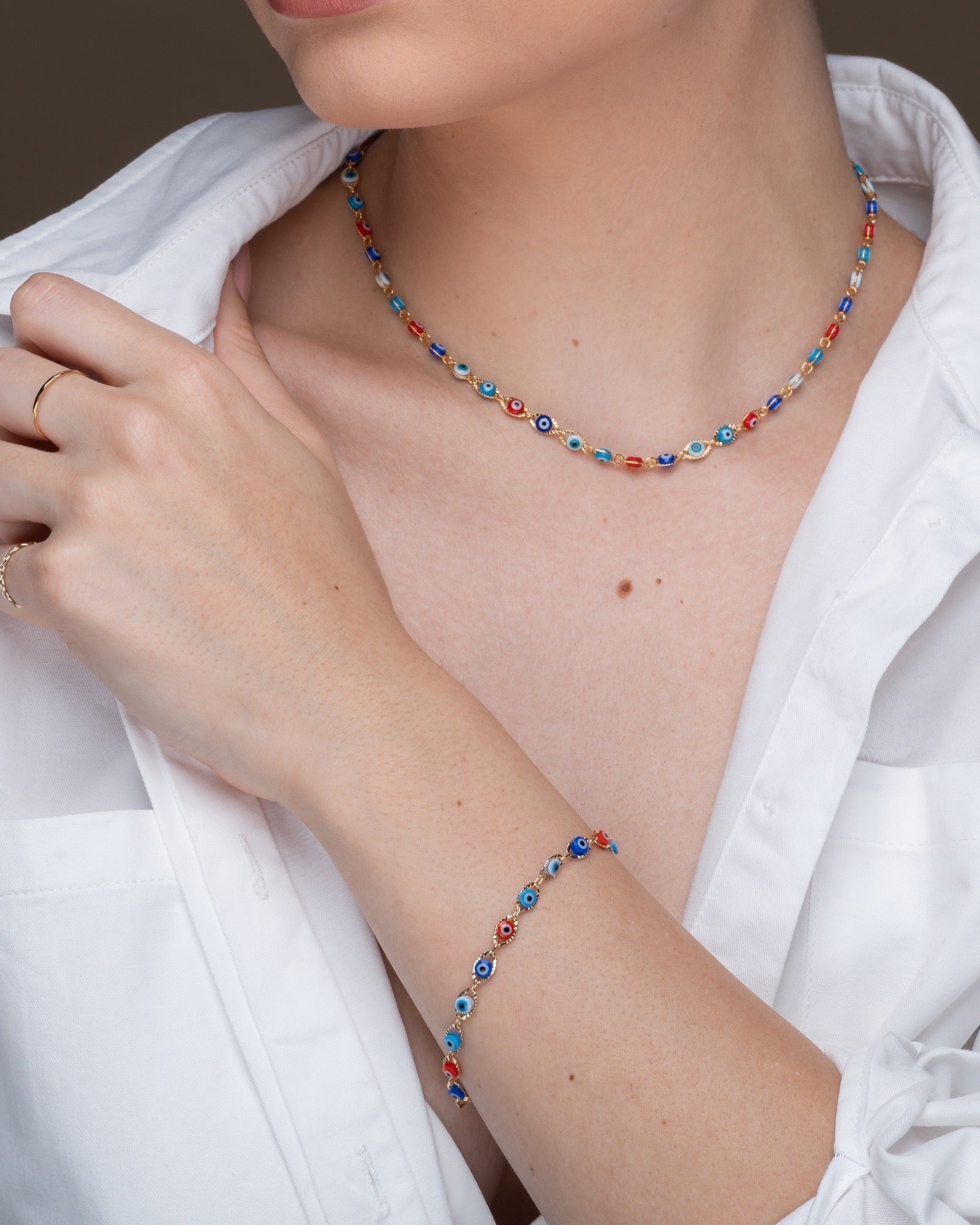 Evil eye Necklace ERIJEWELRY