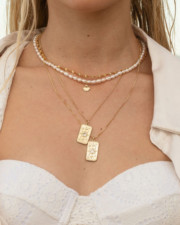 The Sun Tarot Necklace