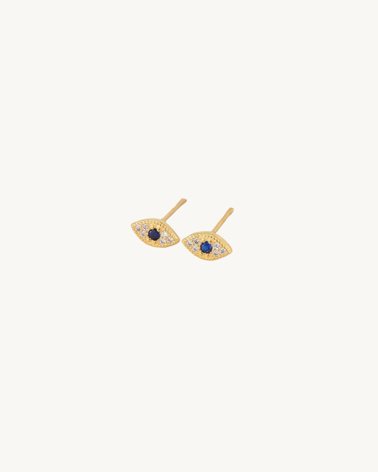 Petite Evil Eye Stud Earrings
