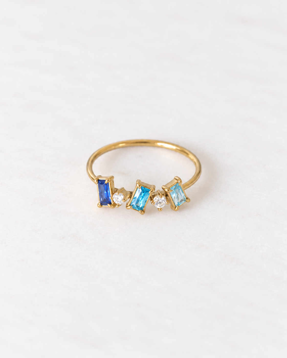 Azure Blue Ring