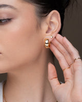 Lucia hoop earrings