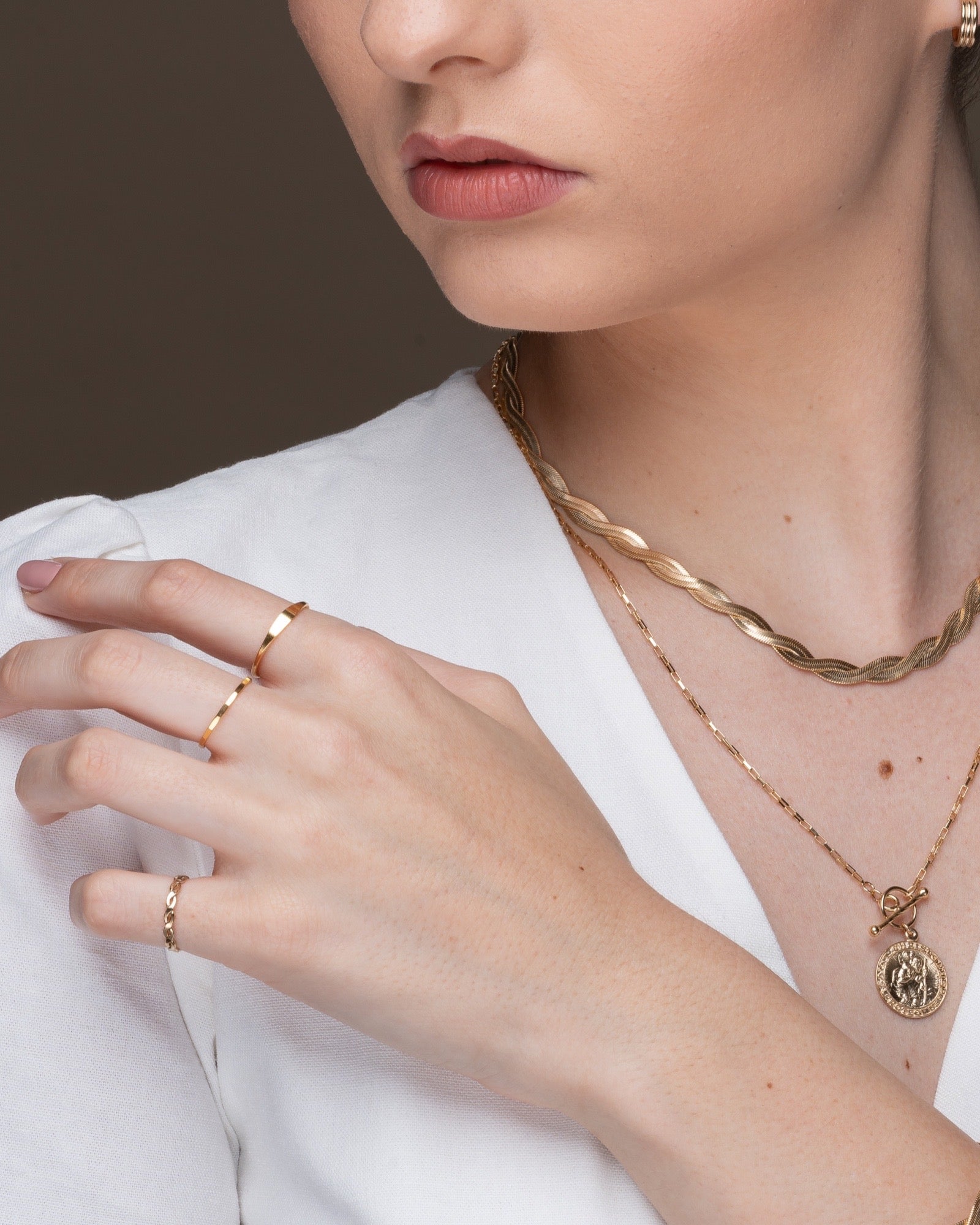 Flat Tina Ring ERIJEWELRY