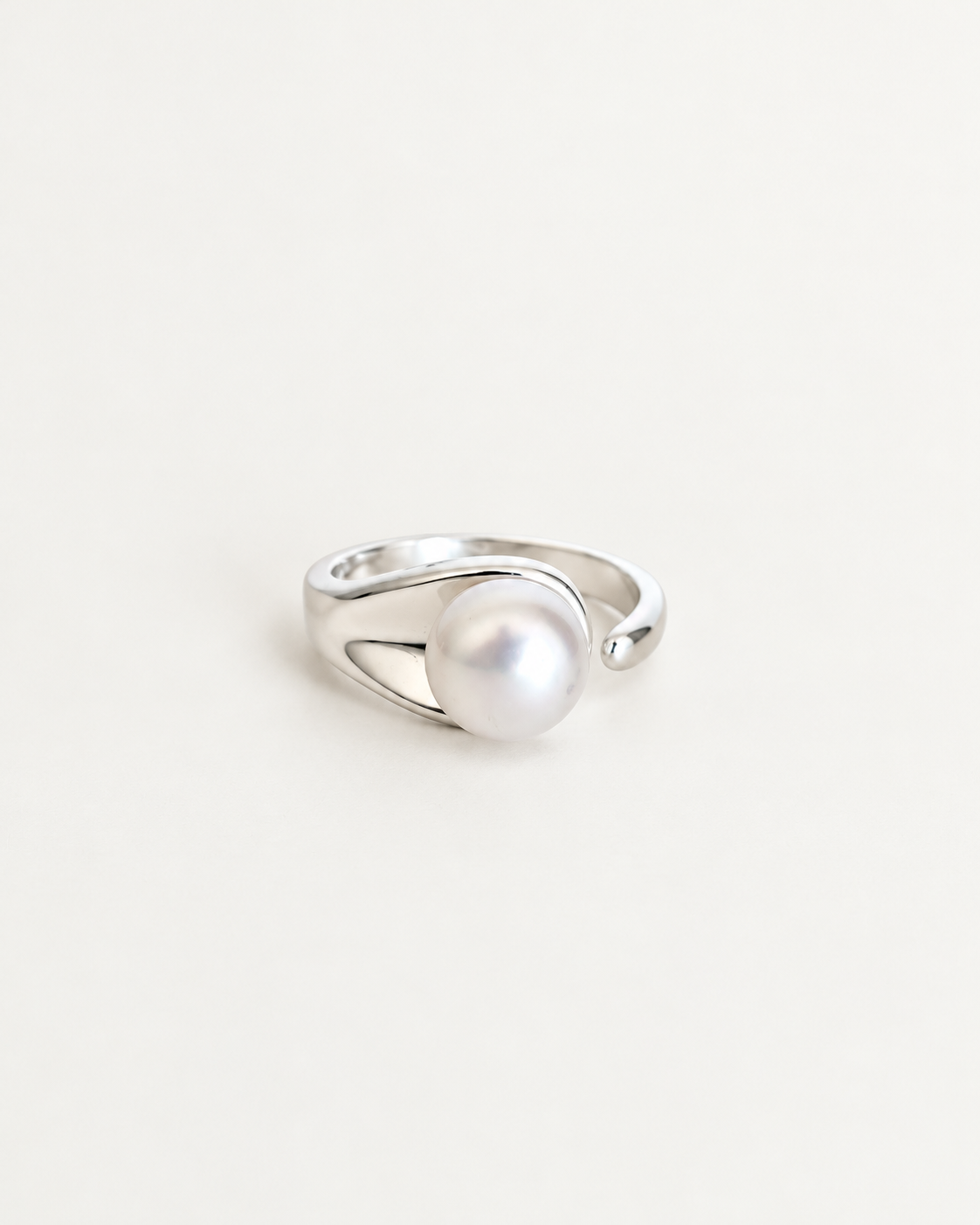 Pearl Open Ring