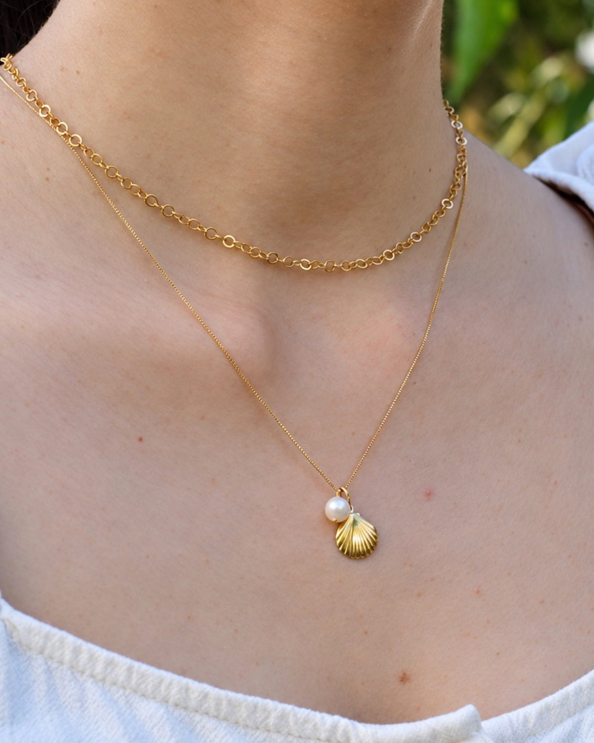 Pearl Shell Necklace