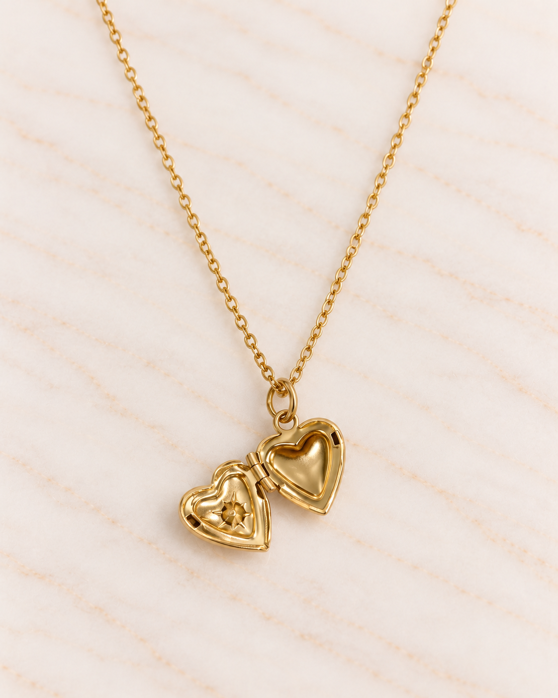 Locket Small Heart Necklace
