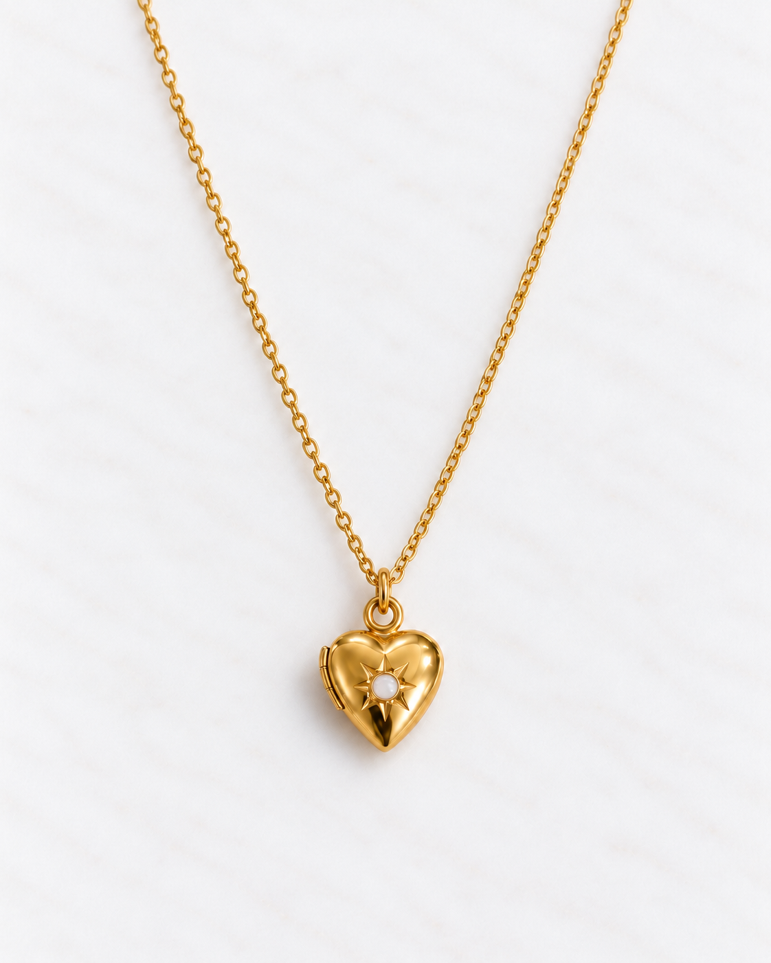 Locket Small Heart Necklace