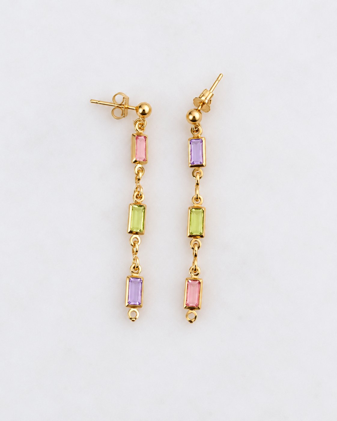 Daria Gold Stud Earrings