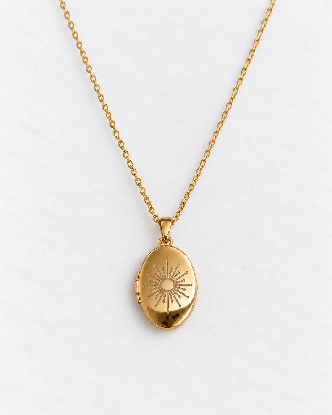 Locket The Sun Necklace