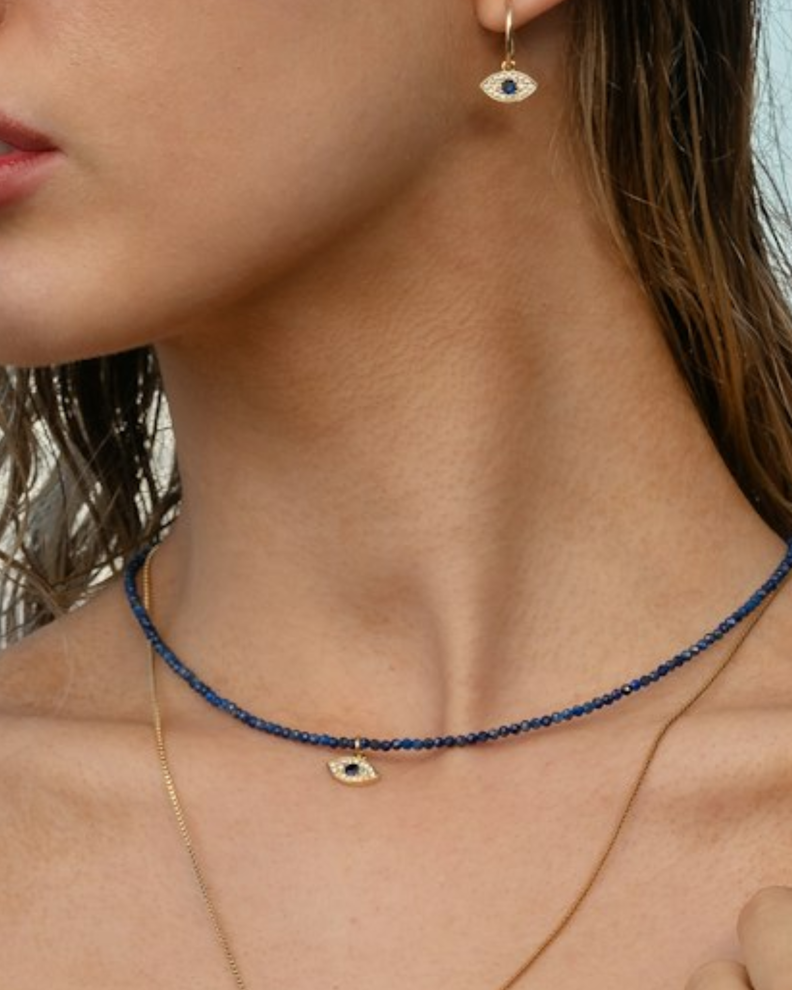 Evil eye pendant