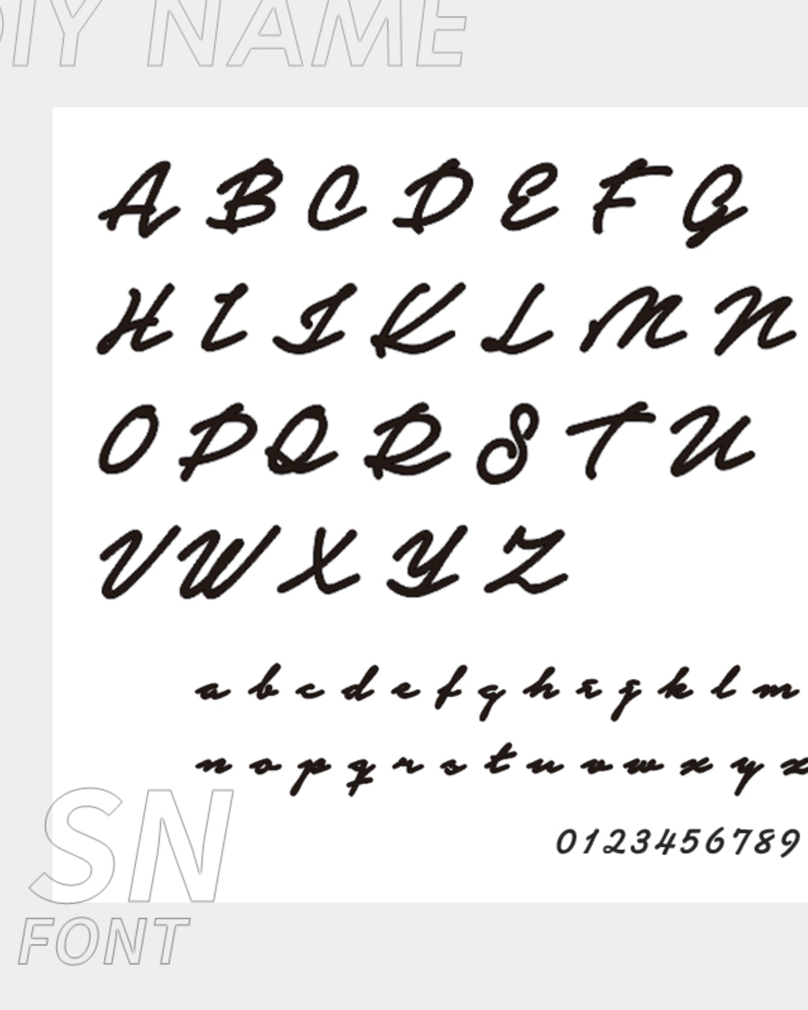 Custom Name plate necklace