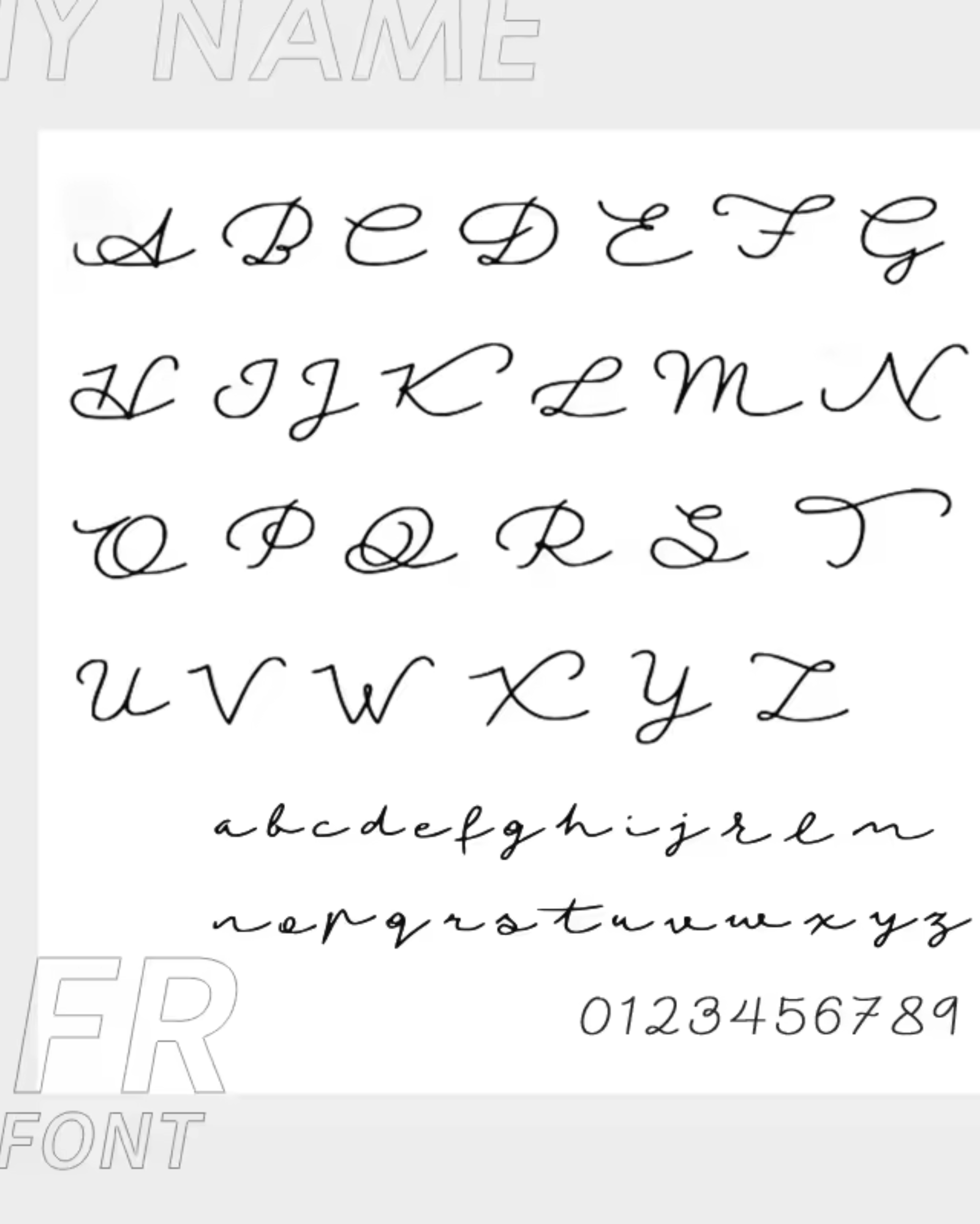 Custom Name plate necklace