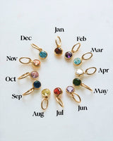 【A-H】Letter and Birthstone Bracelet