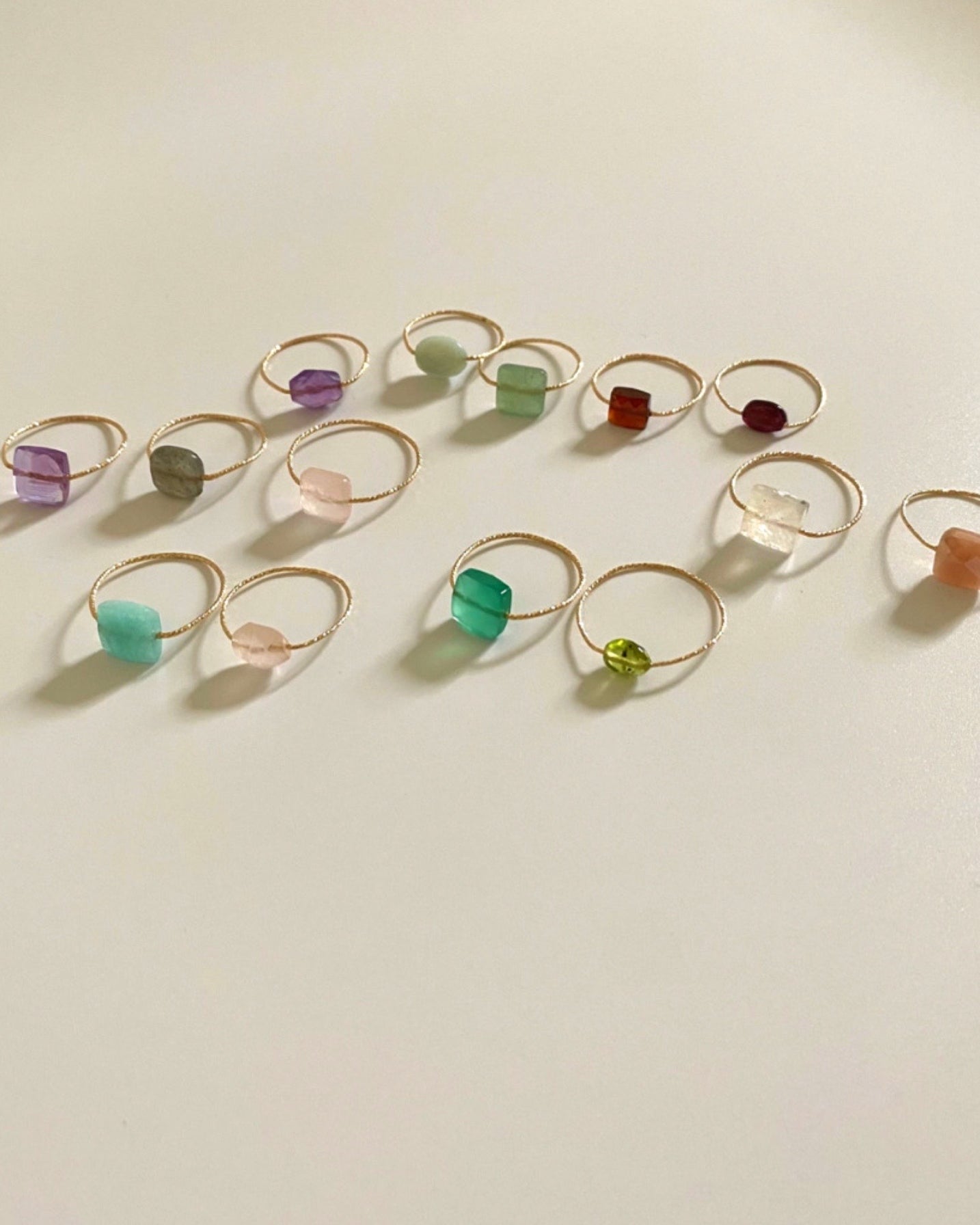 Aventurine Serenity ring ERIJEWELRY