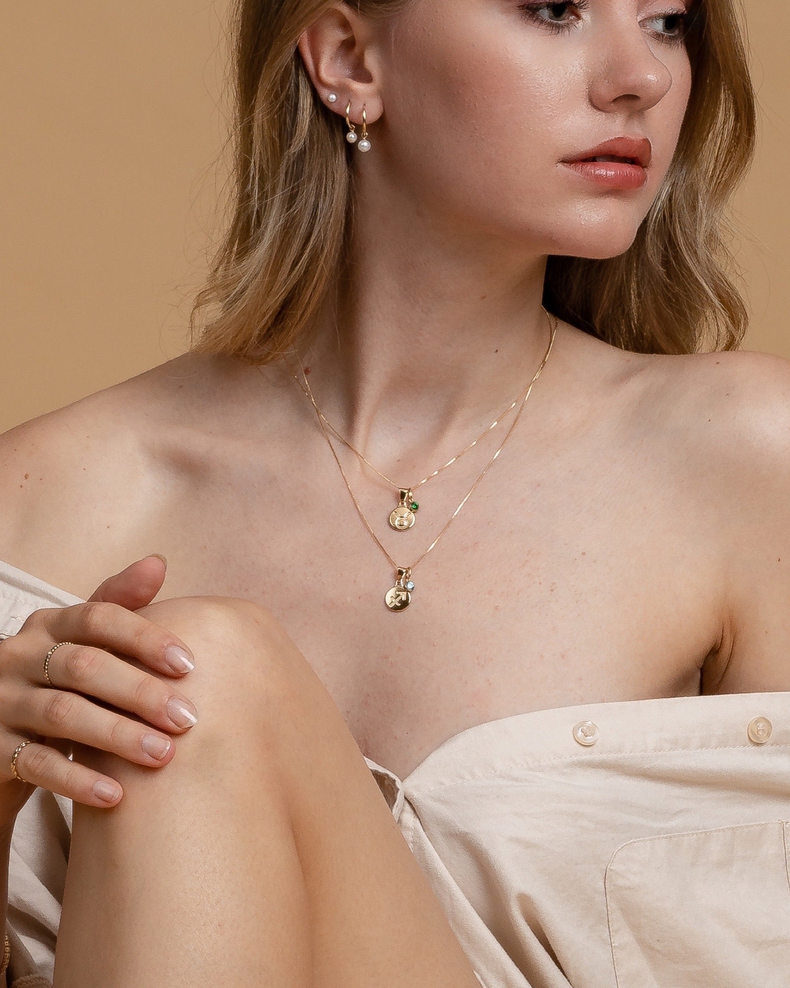 Virgo Zodiac Necklace ERIJEWELRY