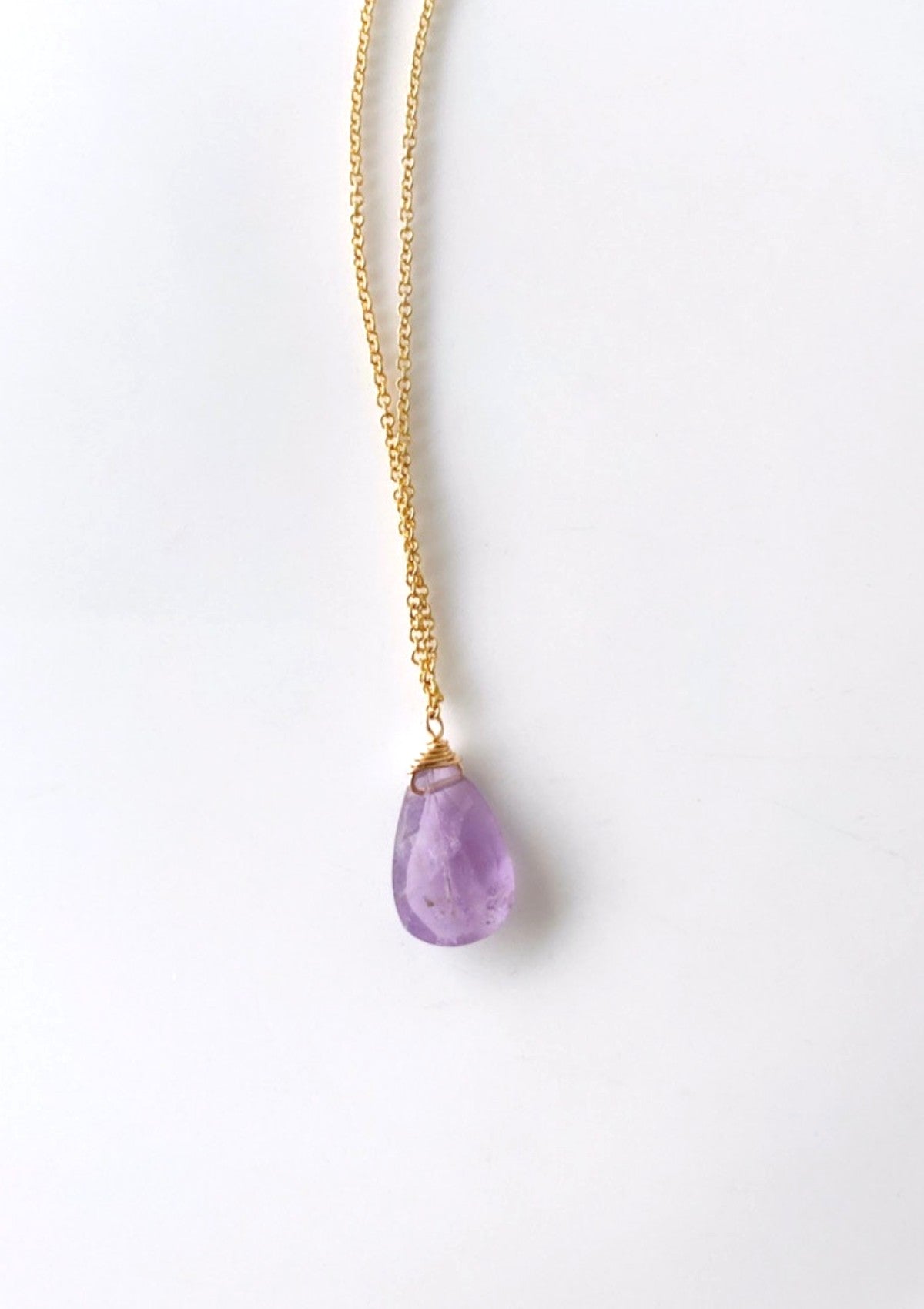 Gemstones Amethyst Jewelry Necklace Gold Filled by Australian Jewelry Shop by ERIJEWELRY