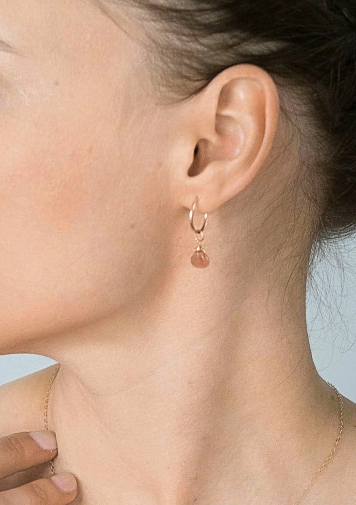 Inca Rose infinity Hoops ERIJEWELRY