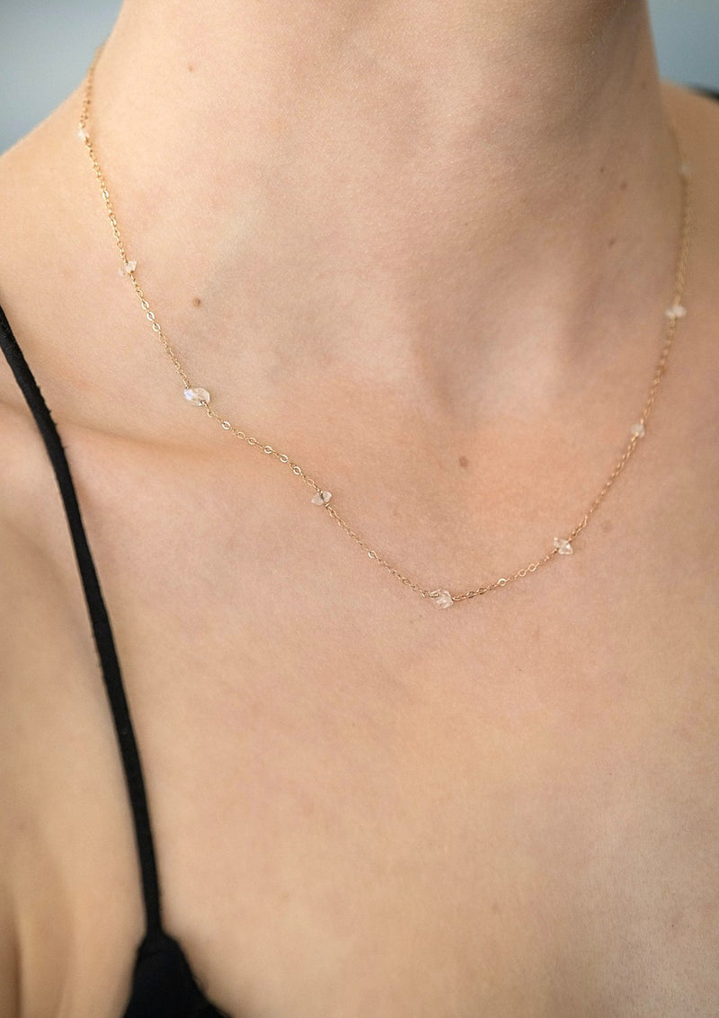 Herkimer Diamonds Necklace ERIJEWELRY