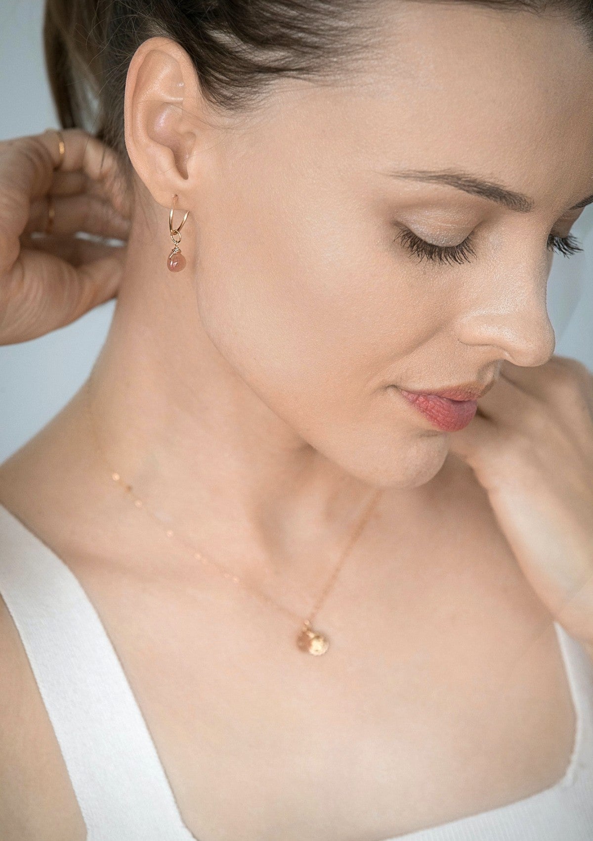 Inca Rose infinity Hoops ERIJEWELRY