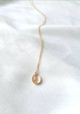 Gemstone Oval Necklace