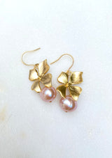 Mini Floral Pearl Earrings