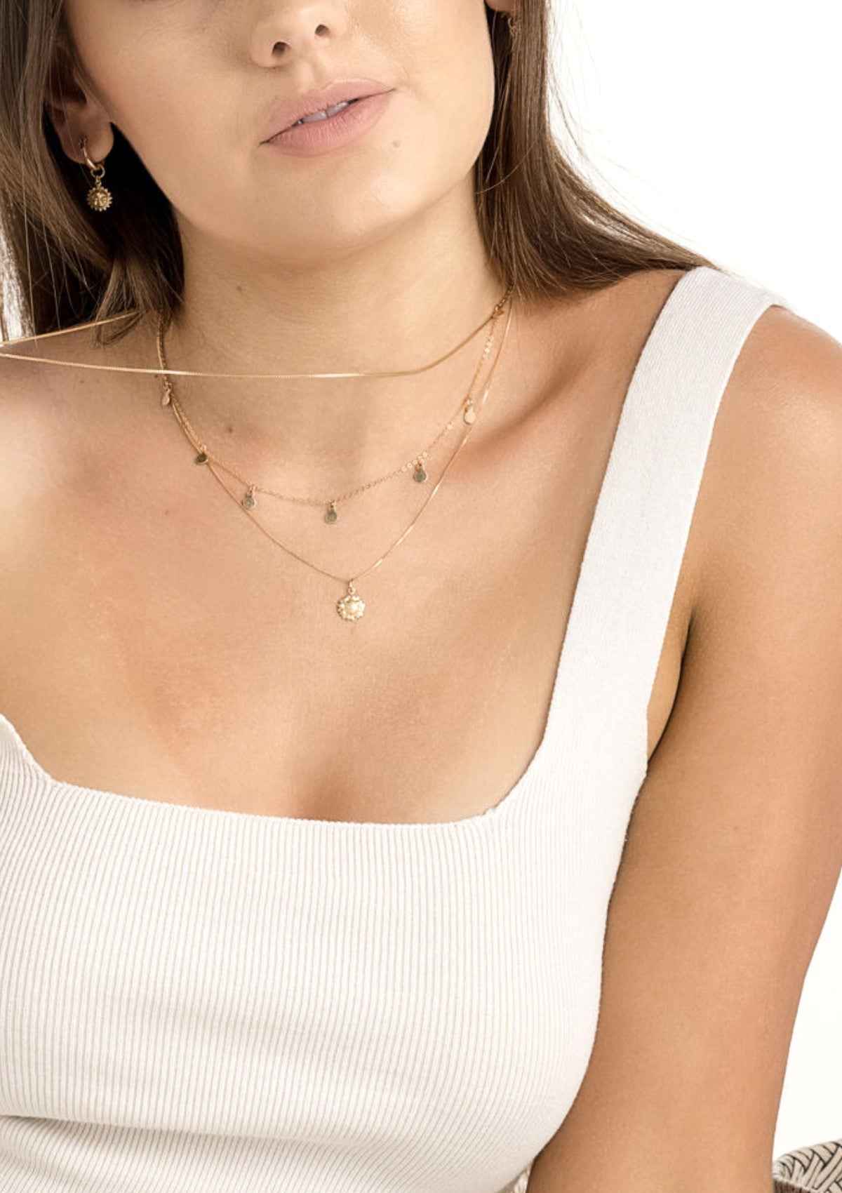 Petite Disk Choker ERIJEWELRY