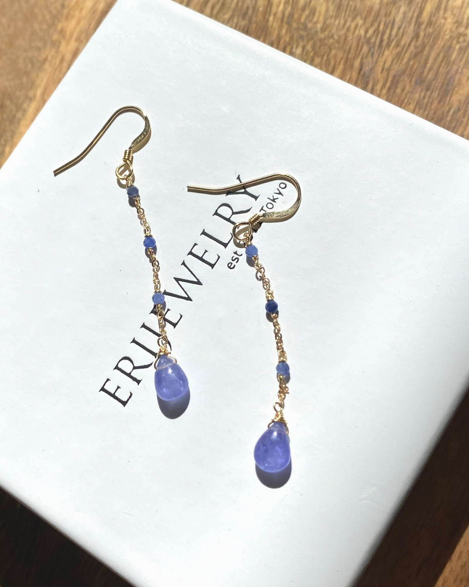 Tanzanite Bohemian Earrings ERIJEWELRY