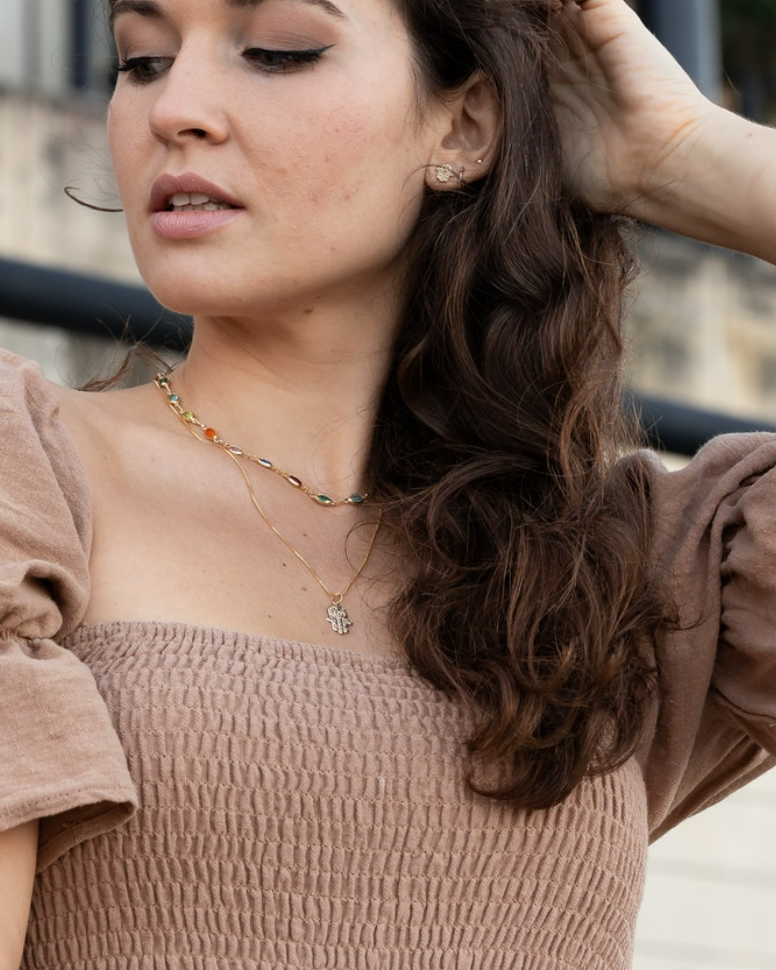 Hamsa Necklace ERIJEWELRY