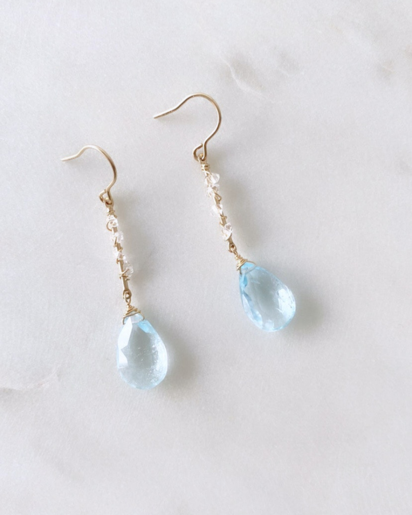 Queen Topaz Earrings ERIJEWELRY